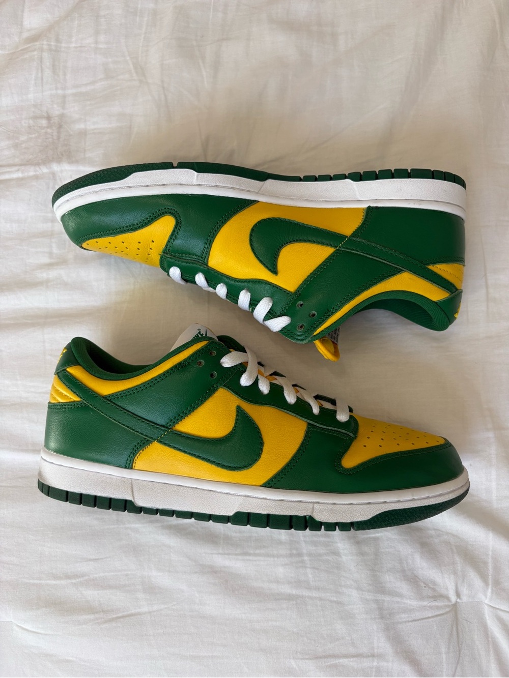 Nike Green & Yellow Low Brazil Dunks